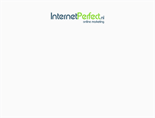Tablet Screenshot of internetperfect.nl